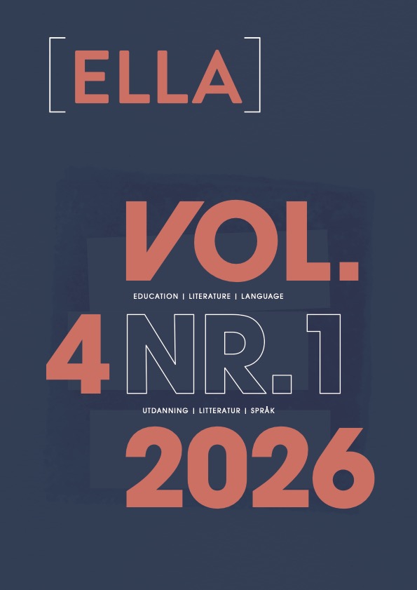 Omslag til Volum 4 nummer 1 i tidsskriftet ELLA